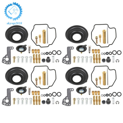 4× Carburetor Rebuild Kit Diaphragm Air Cut off Valve For Yamaha Vmax V-MAX 1200