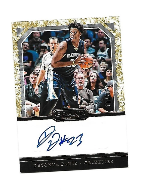 2016-17 Grand Reserve RC Auto Deyonta Davis Memphis Grizzlies Michigan State /25