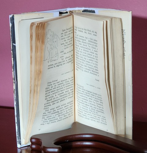 1958 FIRST HUNGARIAN EDITION & FIRST PRINTING, THE DIARY OF ANNE FRANK, WITH DJ - Picture 17 of 24