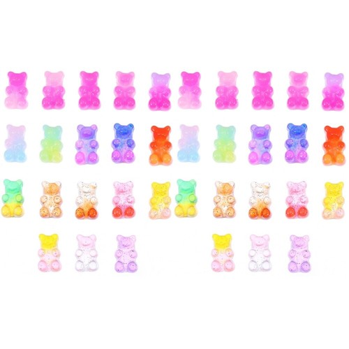 2 Pieces Accessories Craft Charm Resin Phone Case Charms