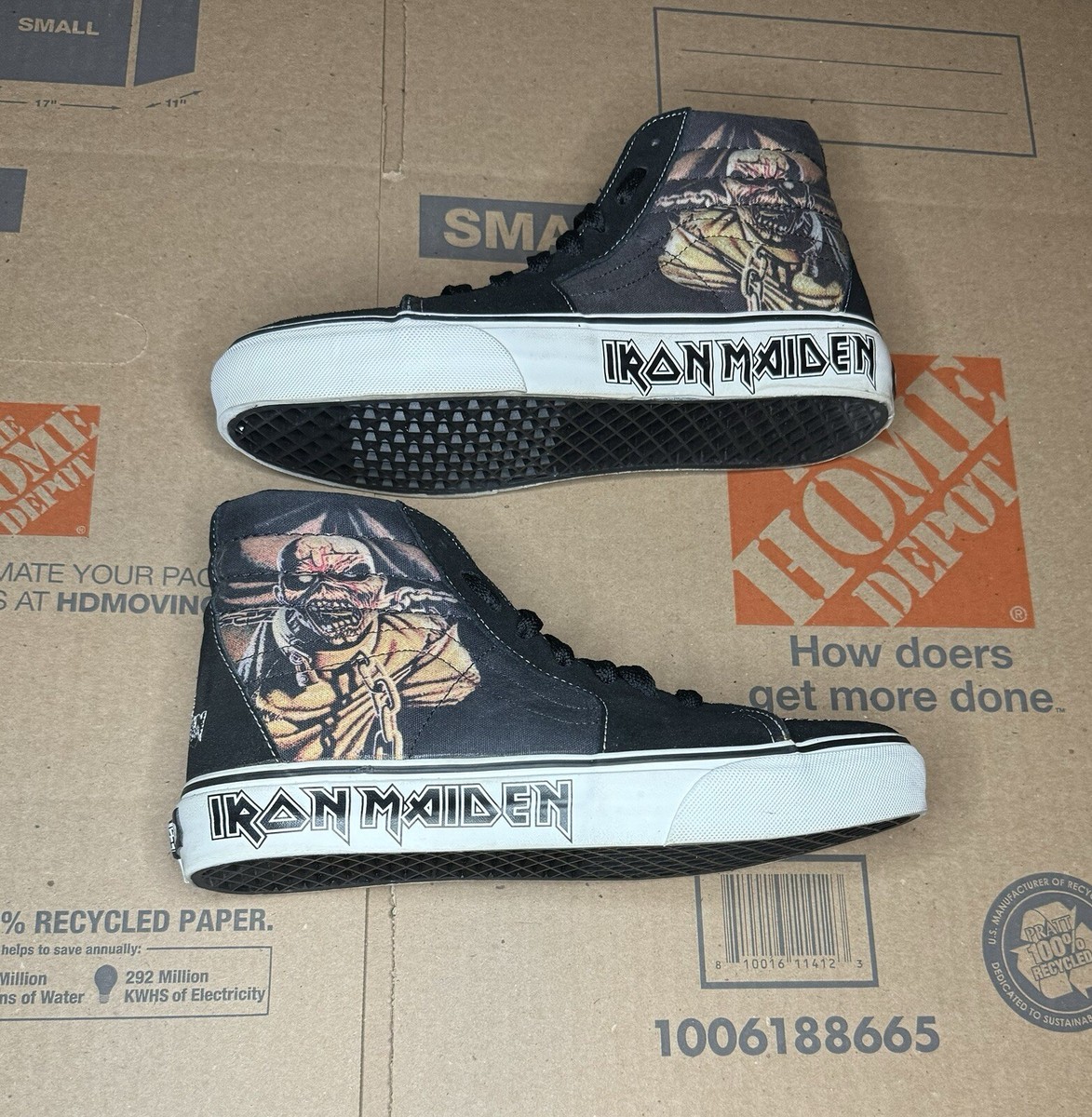 靴 VANS Sk8-HI IronMaiden30th Vans Sk8-hi X Iron Maiden 