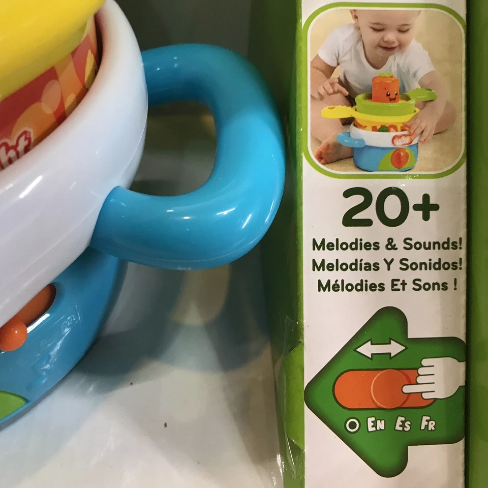 Игрушка Bright Starts Giggling Gourmet Nest N' Sing Pots для игр и обучения 6-36 месяцев - Изображение 4 из 4