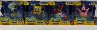 NIB FULL SET OF 4 SPONGEBOB SQUAREPANTS 2.5'' DIECAST MINI METALFIGS JADA TOYS 