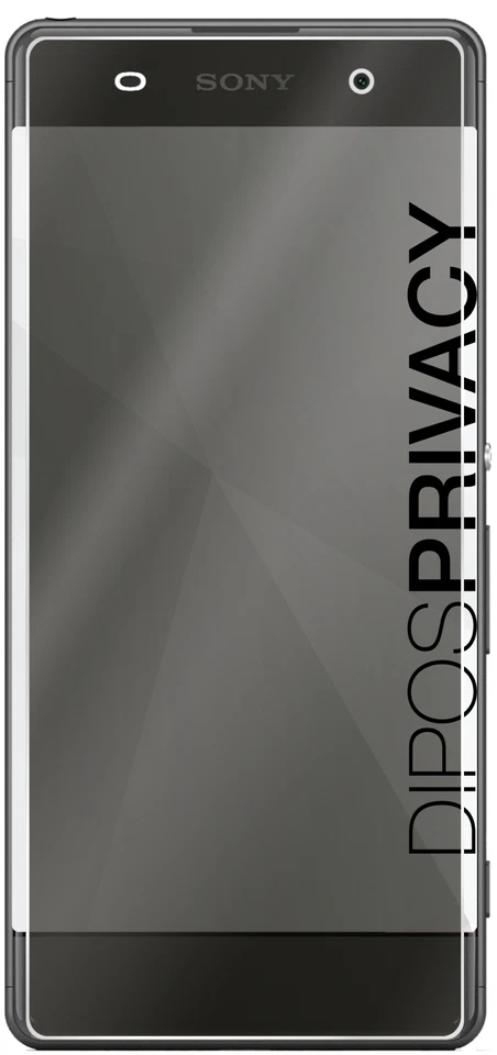 Protector Pantalla para Sony Xperia X Compact (vertical) 2x Protección Antiespía Foto 3 de 4