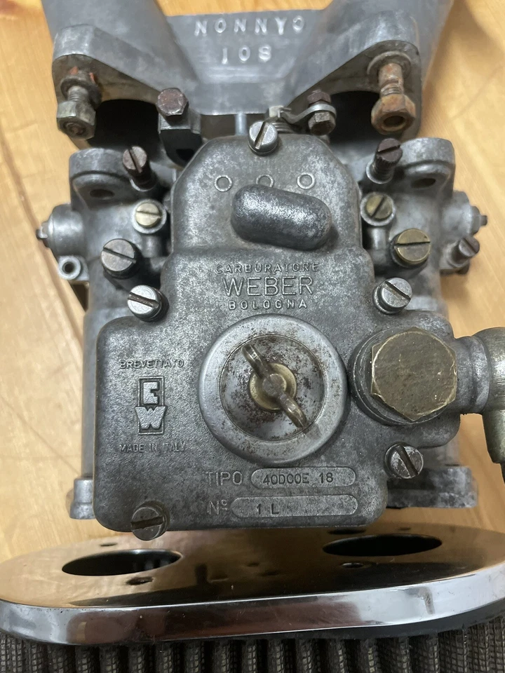 Карбюраторный коллектор MG MGB 40 DCOE Weber и воздушный фильтр K&N преобразование карбюратора 42 45 - Изображение 3 из 4