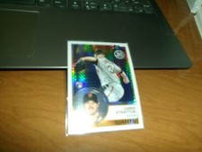 2018 TOPPS 35th ANN 1983 DESIGN ROOKIE REFRACTOR- CHRIS STRATTON- GIANTS