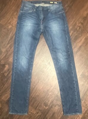 Women s Bluer Denim Jeans  Sz 31 Long Slim Straight #001492 Color Tate Medium
