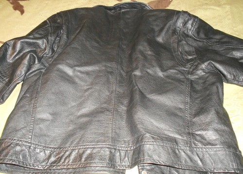 Pepsi Cola Leather Jacket *NOTHING ELSE IS A PEPSI* Full-Zip, Mens Size: XL - Picture 4 of 12