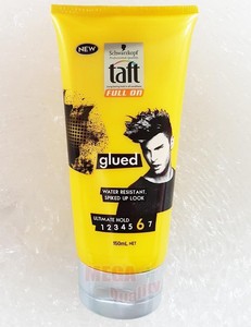 Schwarzkopf Taft Full On 6 Glued Gel Super Glue Hold Hair Style