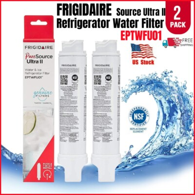 #ad #ad 2 Pack Frigidaire EPTWFU01 Pure Source Ultra II Refrigerator Water Filter Sealed $19.08