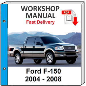 Ford F150 F 150 2004 2005 2006 2007 2008 Service And Repair Manual Workshop Ebay
