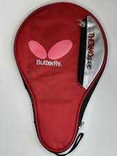Butterfly Table Tennis Blade Case Color Red Ping Pong Paddle Case Cover