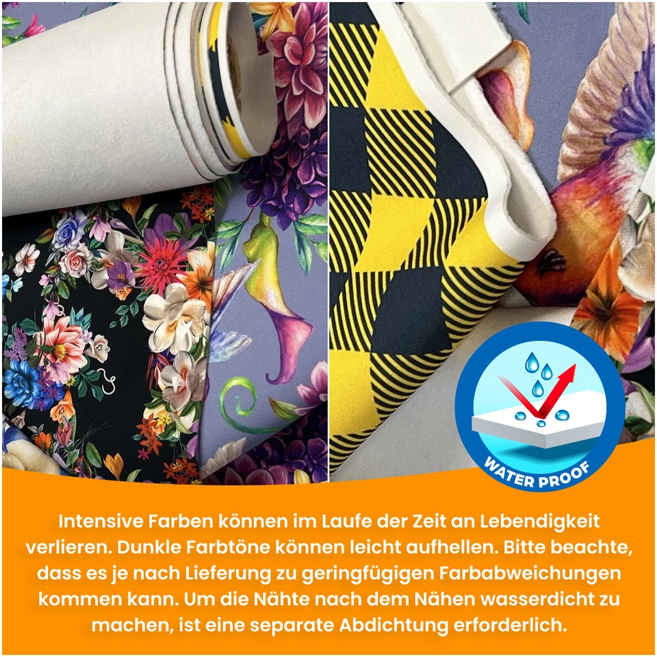 Softshell Stoff Polyester Zum Nähen- Motiv Geometrisch I SDX3100 - Bild 2 von 4