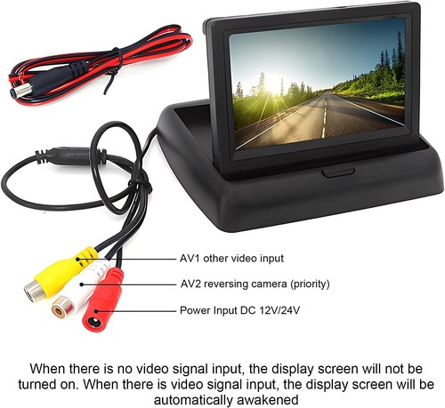 4.3''/5"/7'' LCD Screen Car Rear View Backup Monitor for Parking Reverse Camera - Picture 49 of 63