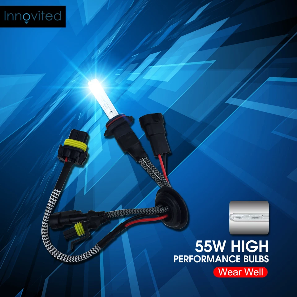Innovited HID XENON 55W Conversion Kit H1 H4 H7 H10 H11 H13 9005 9006 9007 Xenon - Image 3 of 4