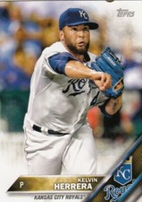 Lot of (10) 2016 Topps Mini KELVIN HERRERA Card LOT SP/1000 #393 Royals