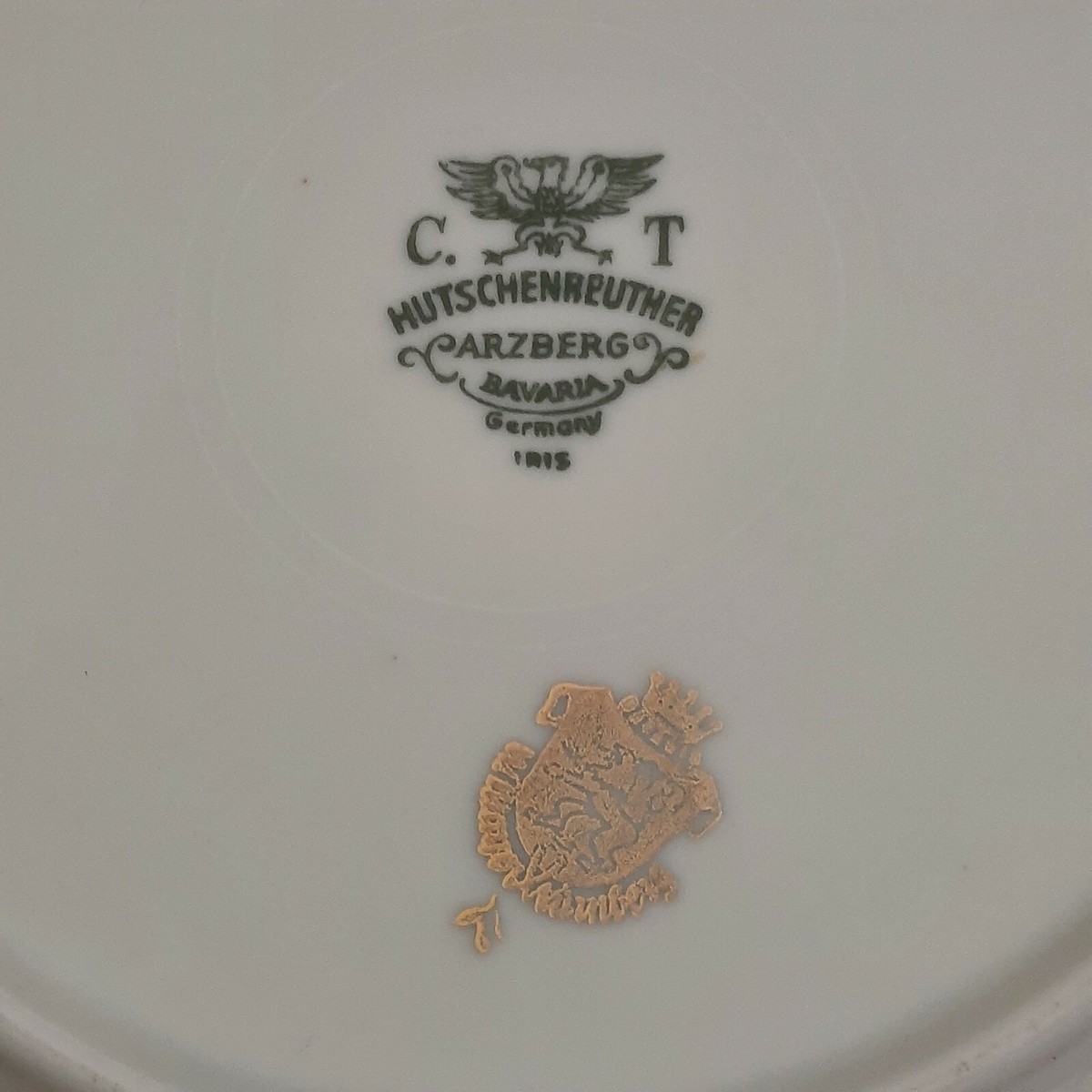 HUTSCHENREUTHER プレート 2枚セット CT Hutschenreuther Arzberg Bavaria Germany Set:2 Dessert Plates/2