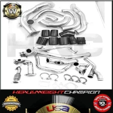 for 03-06 350z/G35 Coupe Turbo Kit Piping Hot&Cold Side turbonetics Turbocharger