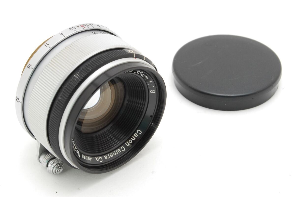 MINT-】Canon 35mm f/1.8 Silver LTM L39 Leica L Screw Mount MINT-】Canon 35mm f/1.8 Silver LTM L39 Leica L Screw Mount