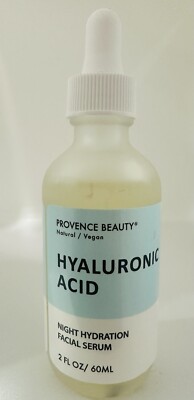 Provence Beauty Hyaluronic Acid 2 Oz Night Hydration Facial Serum