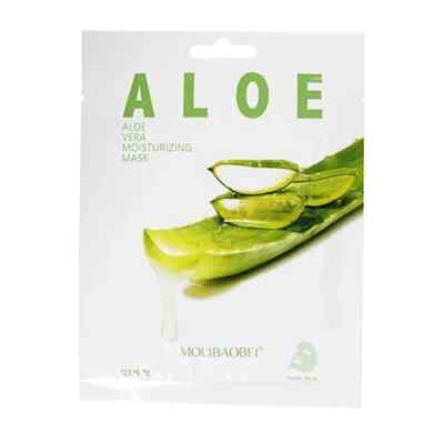 Beruhigende Einweg-Feuchtigkeitsspendende Aloe Vera Gesichtsmaske 25ml