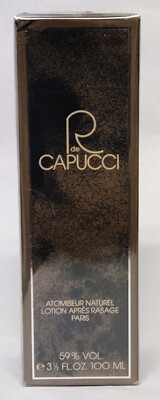 R DE CAPUCCI BY CAPUCCI AFTER SHAVE LOTION 3 1/2 OZ / 100 ML FOR MEN NEW IN BOX
