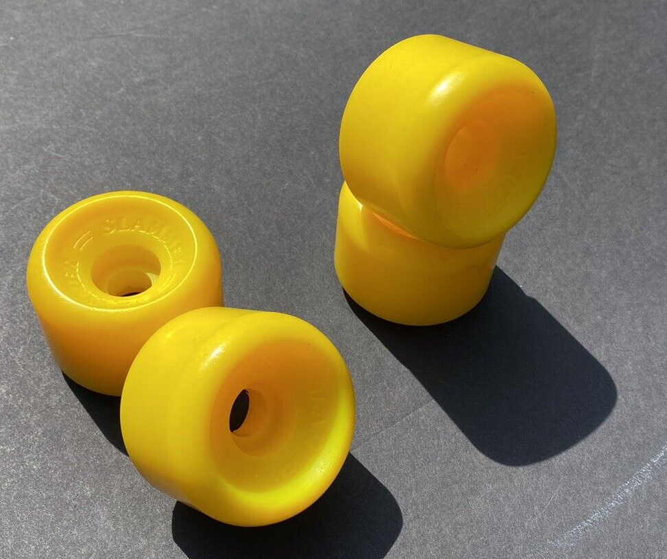 Kryptonics Slammer Skate Board Wheels, Yellow. Vintage, Great Condition. NOS eBay