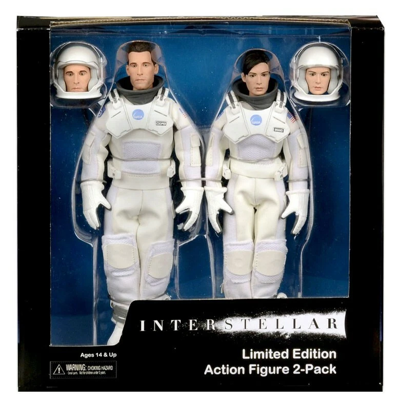NECA Interstellar Brand Cooper Action Figure 2 Pack eBay