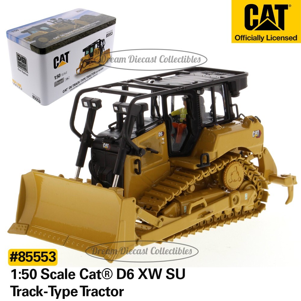 ダイキャストマスター 1/50 Cat D6T XW VPAT ブルドーザ 1/50 Cat Caterpillar D6T XW VPAT Track Type Tractor