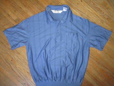 vtg 80s 90s CLASSICS BY PALMLAND POLO SHIRT Banded Waist Florida Grandpa Mens