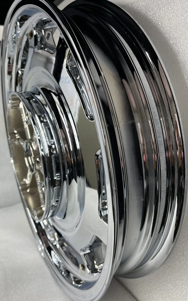 HONDA 1988-2000 GL1500 GOLDWING RUEDA DELANTERA CROMADA 44650-MW5-305 OEM (Cambio) Foto 4 de 4