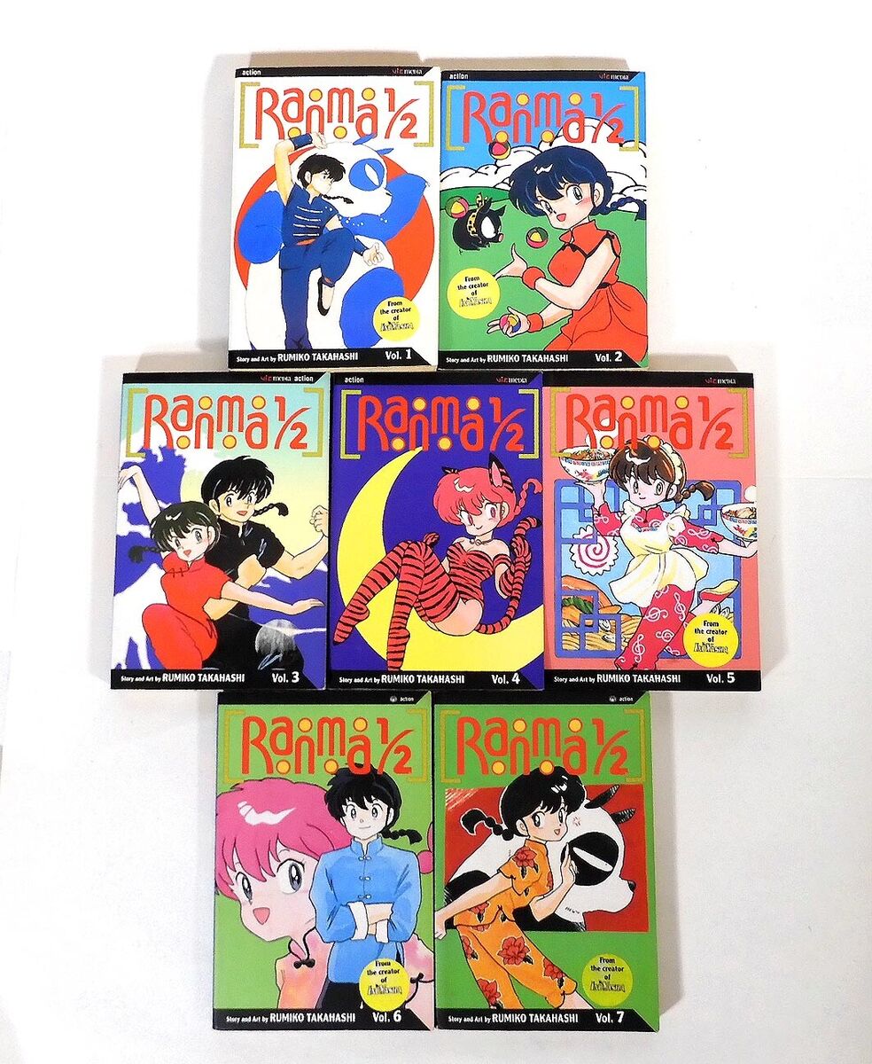 7 Rumiko Takahashi Ranma 1/2 Manga English Paperbacks Vol 1 7 Rumiko Takahashi Ranma 1/2 Manga English Paperbacks Vol 1