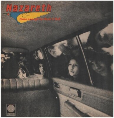 Nazareth Close Enough For Rock N Roll LYRIC INSERT JAPAN Vertigo Vinyl LP