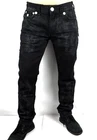 True Religion Rocco Scorpius Black Wash Super T Relaxed Skinny Jeans - 107837