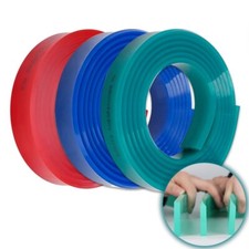 13ft Silk Screen Printing Squeegee Blade - 65-85 DURO - Polyurethane Rubber