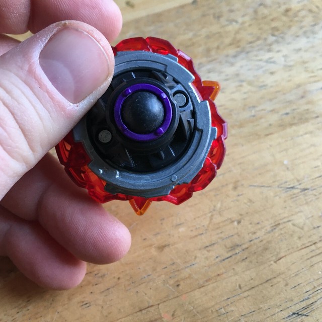 HASBRO BEYBLADE BURST SPINNING TOY FLAME X DIOMEDESD4 RED ORANGE EXPLOSION FIGHT | eBay