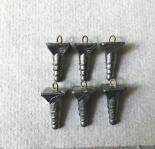 25CT - 2oz HATTERAS STORM SURF LEAD SINKERS FISHING FREE SHIPPING