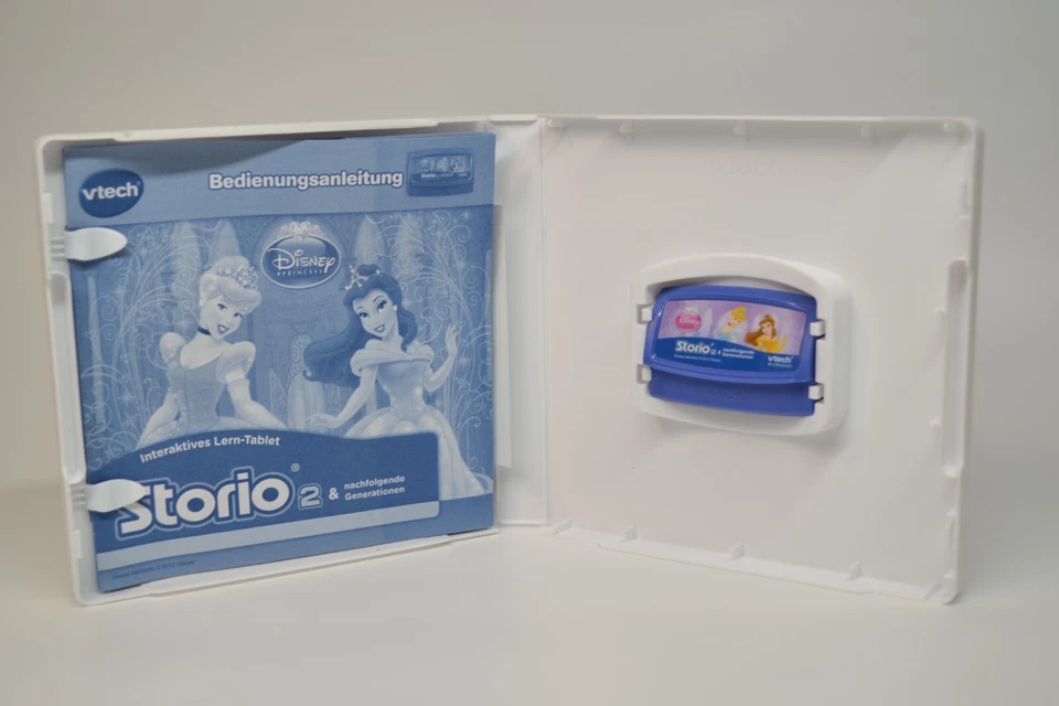 vtech STORIO 2 Lernspiel DISNEY'S PRINZESSINNEN Textverständnis Farben Zählen - Bild 3 von 4