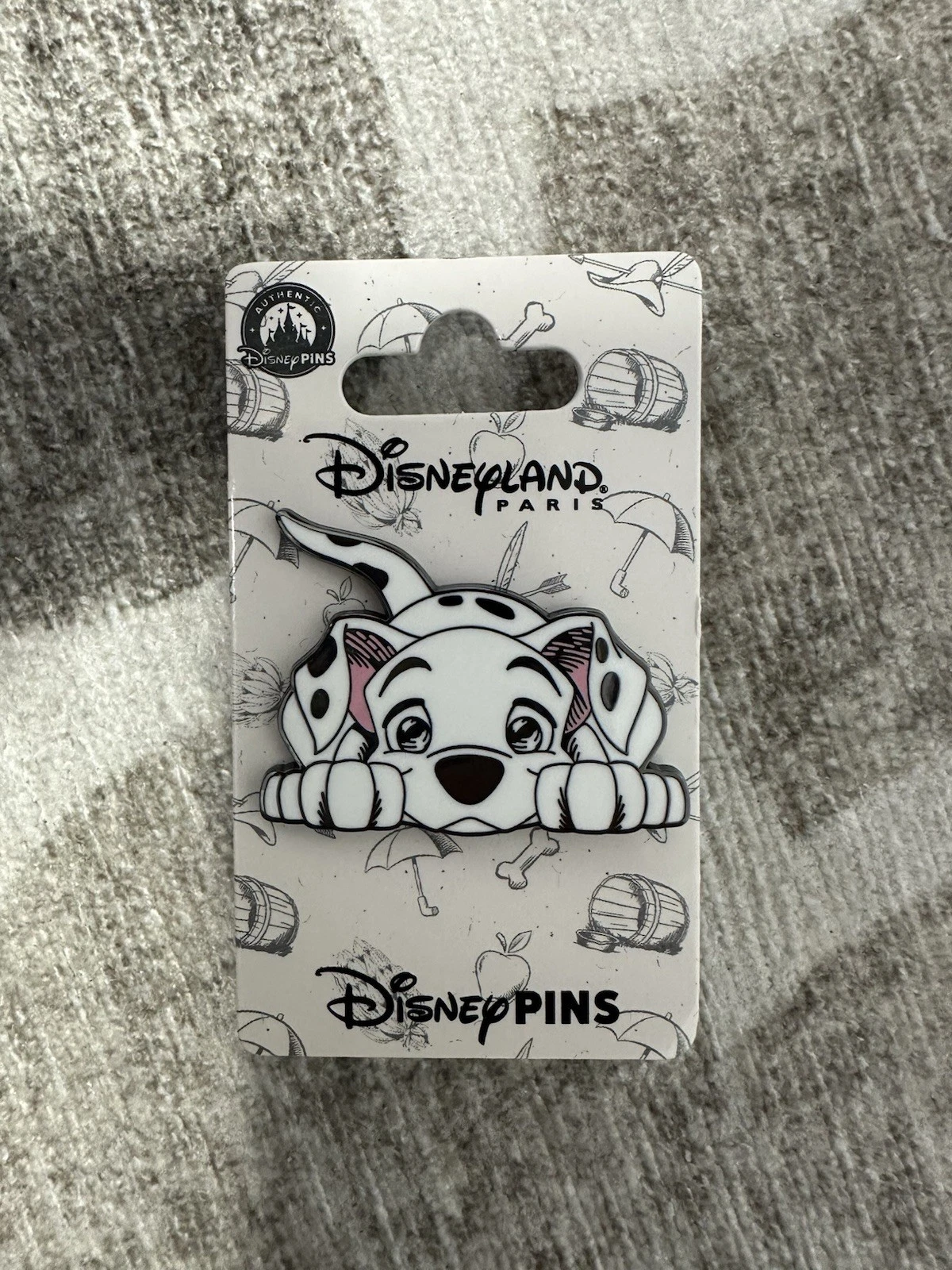 Disneyland Paris 101 Dalmations Puppy Pin