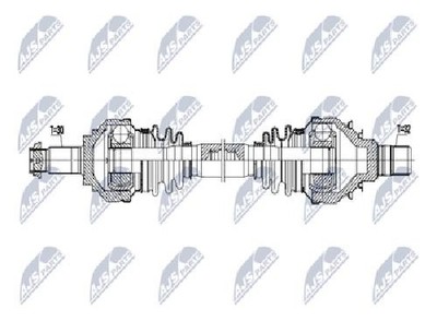 Genuine NTY Drive Shaft NPW-BM-219 for BMW