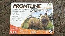 Frontt Plus Flea and Tick Treatment for Small Dogs 5-22 LBs 6 Doses free ship US