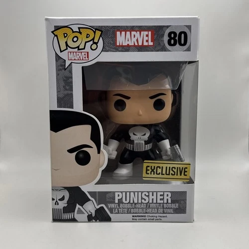 Funko Pop! Vinyl: Marvel Punisher #80 Figure with Protector Vaulted Rare