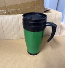 Wholesale Joblot 50 Green Thermo Insulated Travel Mugs With Handles