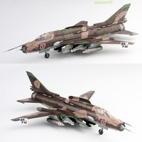 Modellino Bombardiere Caccia Russo Jc Wings 1/72 Sukhoi Su-17M4 Fitter-K Da Collezione Nuovo