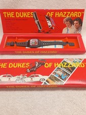 Vtg 1981 The Dukes Of Hazzard LCD Quartz Watch New In Box