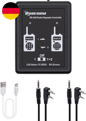 Gam3Gear  SR-629 2 in 1 Duplex-Crossband-Funk-Repeater Controller Mit Funkkabel
