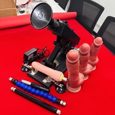 Automatic Fucking-Sex Machine Thrusting Huge Dildo Masturbator Sex Toy for Women
