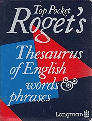Longman Top Pocket Roget's Thesaurus Paperback Longman Publishing