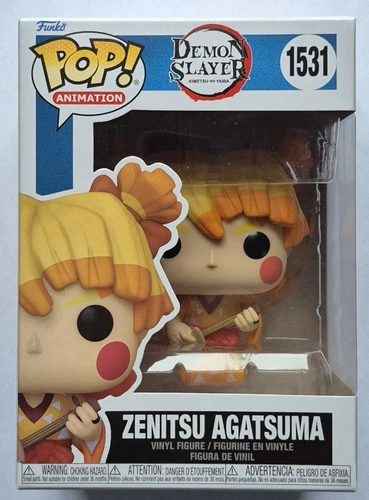 Mint in Mint Box Funko Pop Demon Slayer Kimetsu no Zenitsu Agatsuma #1531
