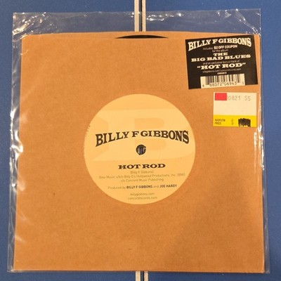 ZZ Top - Billy F Gibbons - Hot Rod/Rollin' And Tumblin' - 7'' Vinyl Record 2018